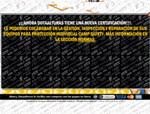 Tablet Screenshot of dotaalturas.com